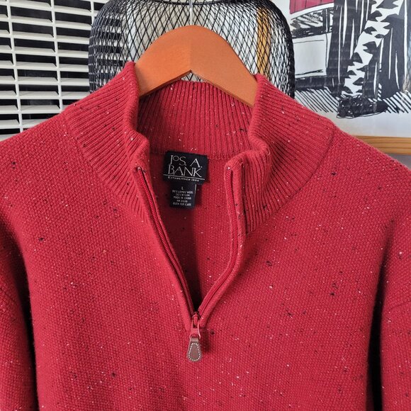 Jos. A. Bank half-zip pullover sweater - Picture 2 of 5